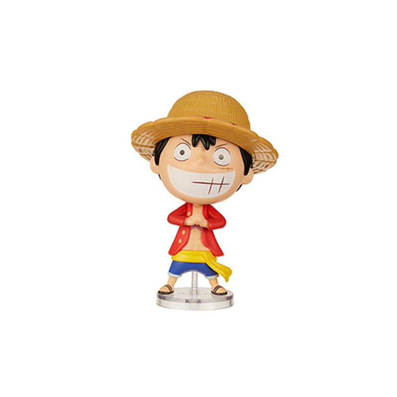 

Original King Of The Sea Classic Character Series One Piece Lufei Hand Do Tide Play Blind Box Home Tabletop Decoration Gifts