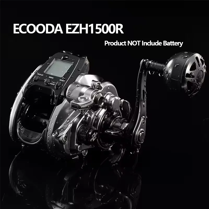 ECOODA THUNDER EZH1500 seria elektryczny kołowrotek rzucanie przynęty maksymalna moc hamulca 7KG tryb jigera morskiego Ultralight