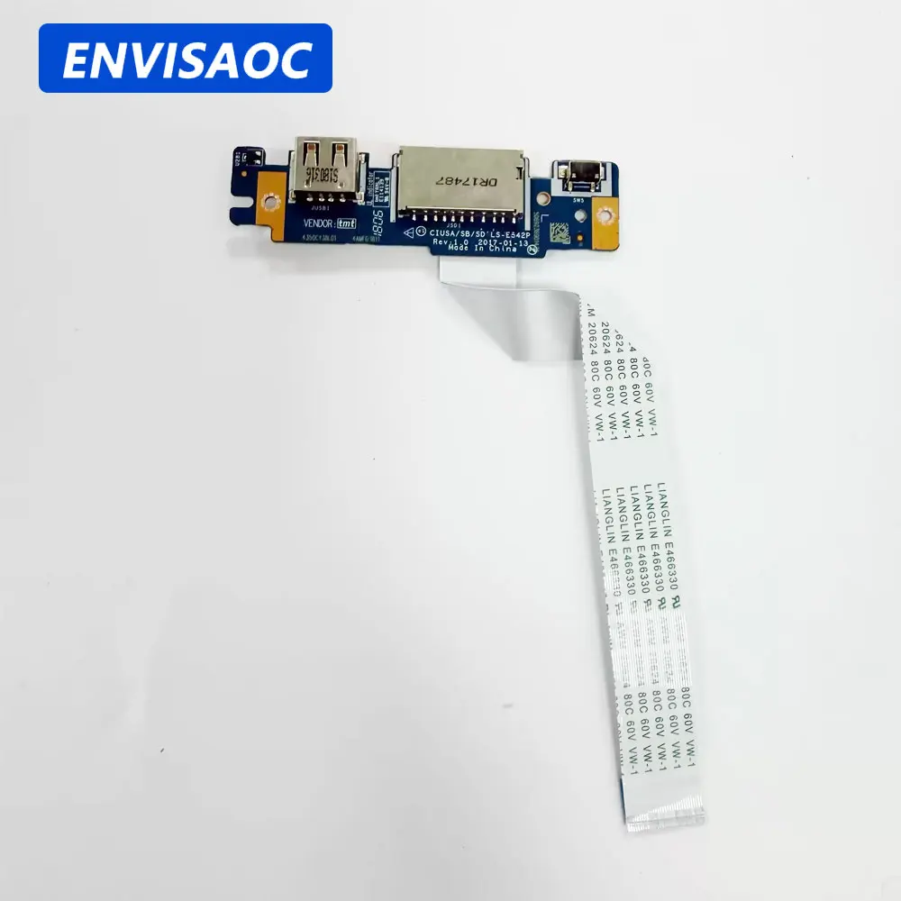 Repairing For Lenovo IdeaPad 320S-14 320S-14IKB 320S-14ABR 320S-14AST 7000-14 Laptop USB Jack Switch Power Button Board Cable