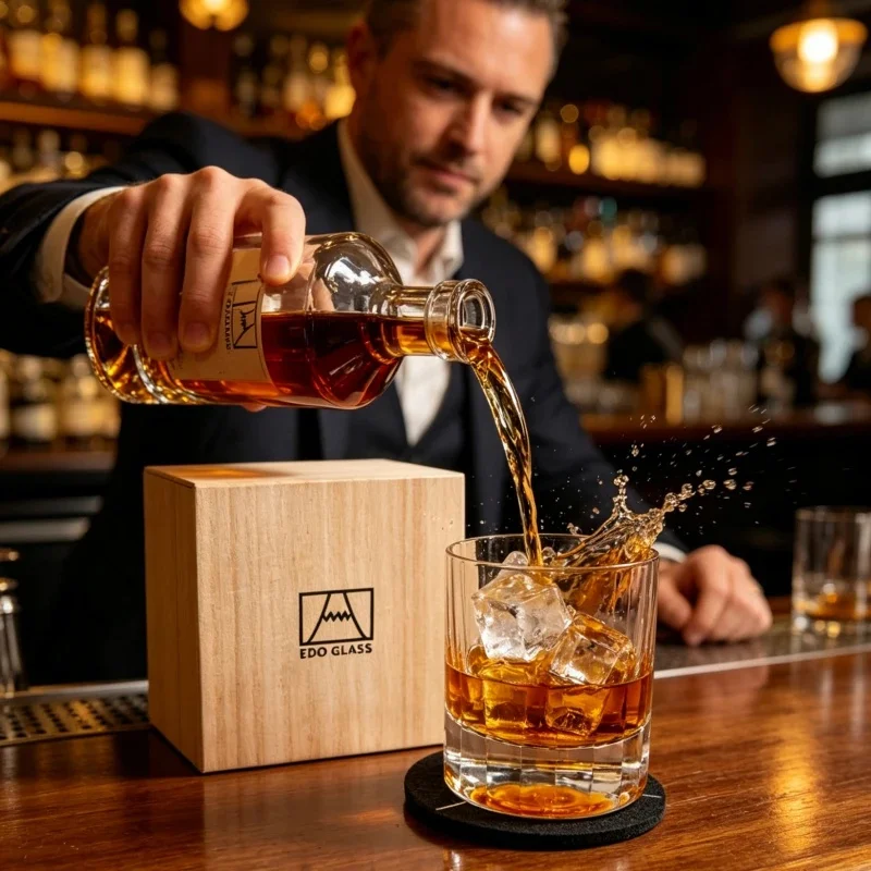 Heavy Bottom Wihsky Glass Old-fashioned Optical Prism Cocktail Cup Glassware Chivas Vodka Whiskey Brandy Wineglass Rock Tumbler