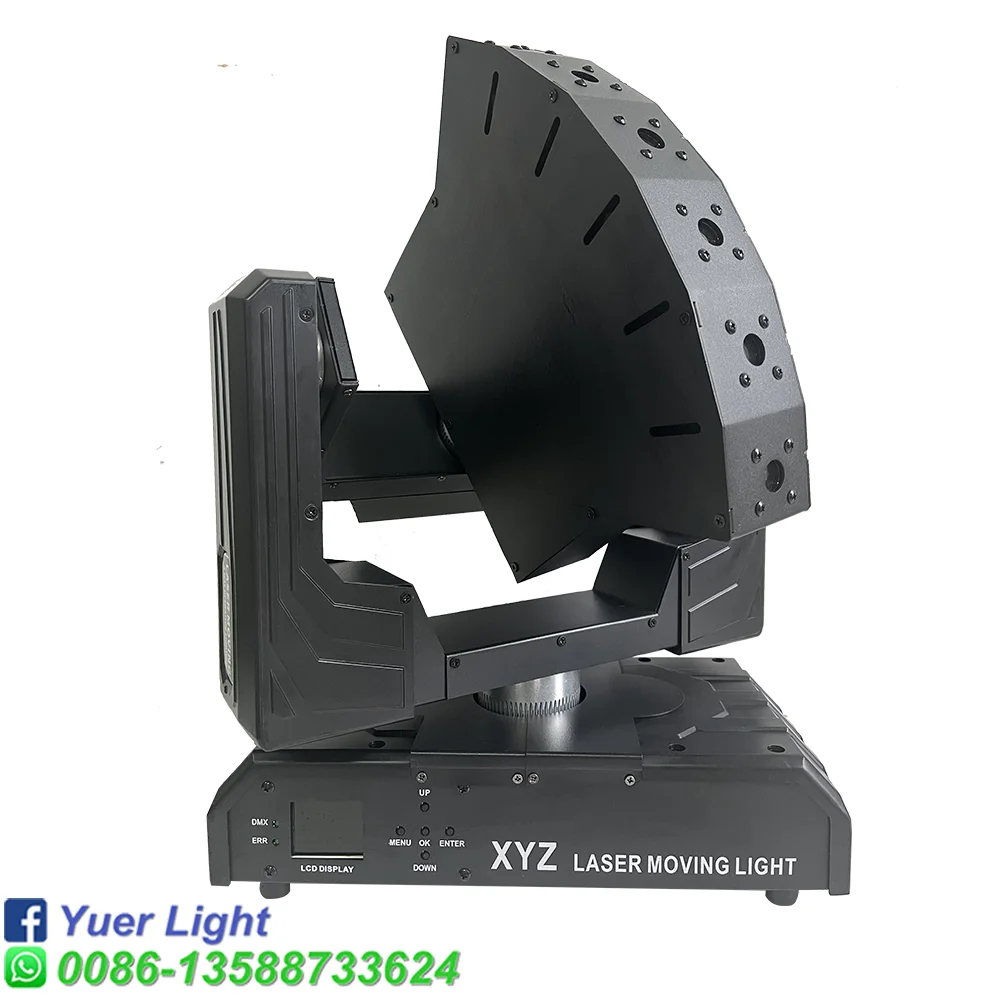 6 Beams RGB Laser Strobe Moving head light DMX Auto Voice Control Professional lighting machine for DJ Disco party bar Stage