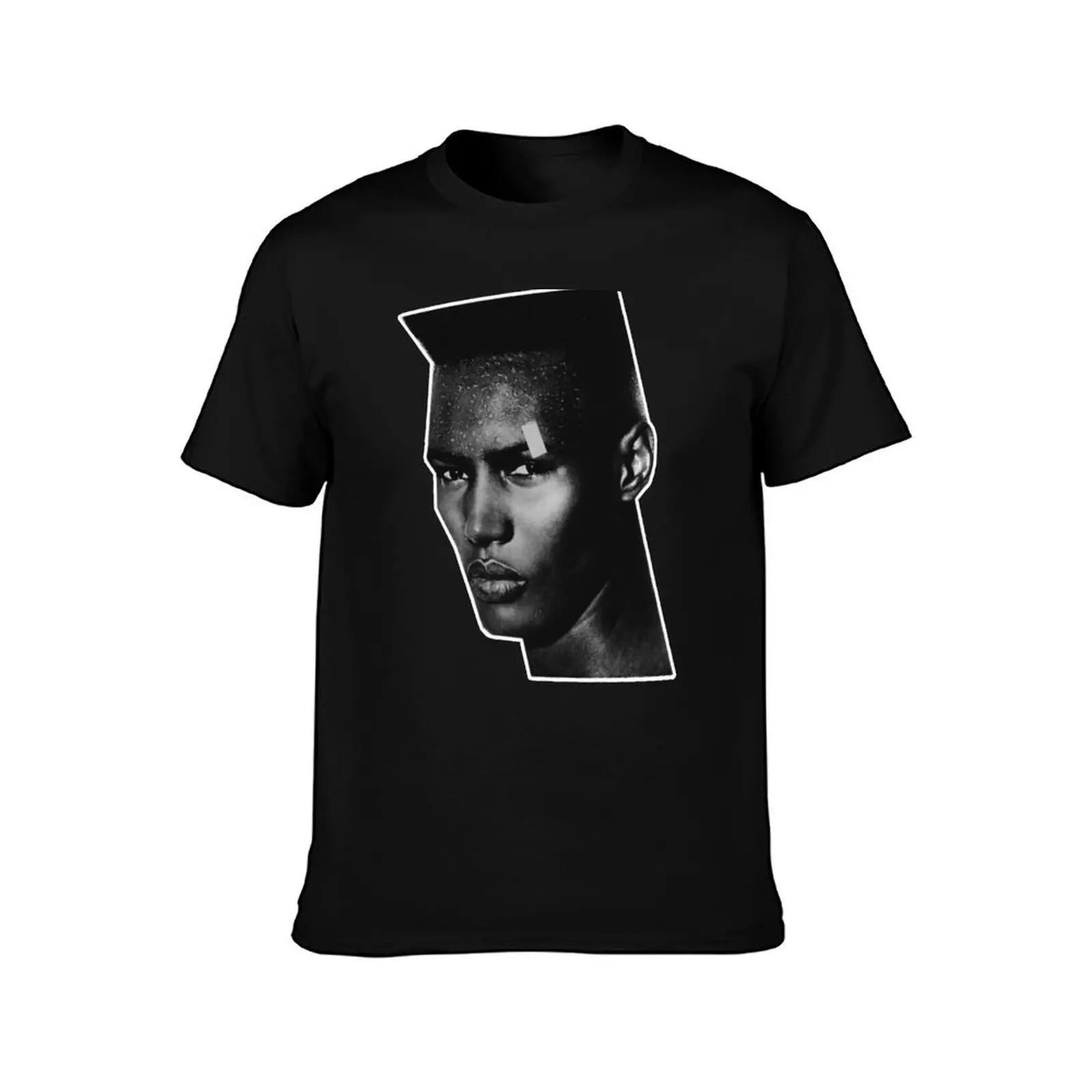 Grace Jones Cool T-Shirt Essential Solid Color T-Shirt