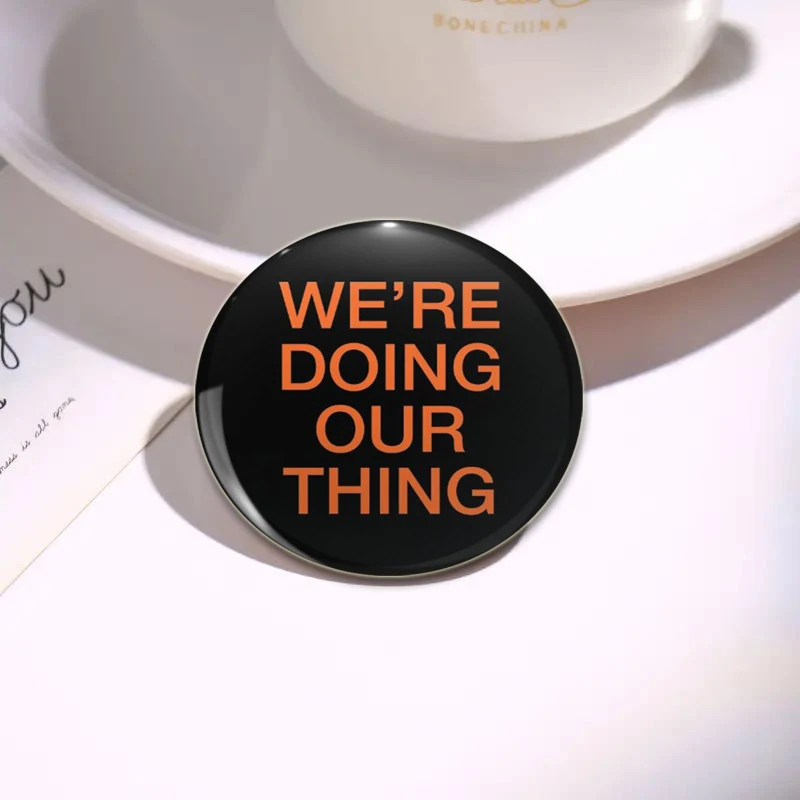 High Quality Pop Music Album Cover Badge HD Print Enamel Pin Record Brooches Fashion Creative Handmade Gift Jewelry Accessories
