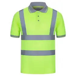 Men Summer High Visibility Reflective Safety Vest Work Uniform Signal Security Jacket Reflex Clothing Rider Motor Geology Man