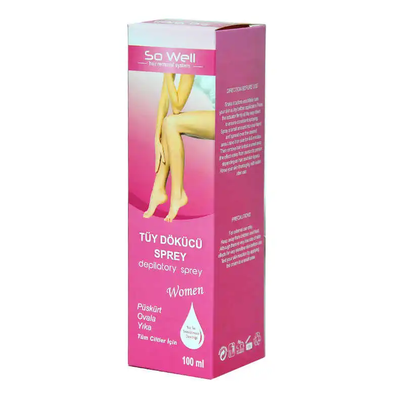 Spray depilatorio 100ml-para mujer