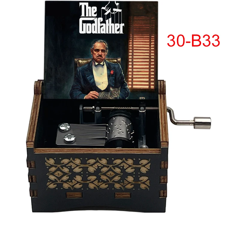 speak softly love Godfather music theme music box Caixa De Musica Musical Box Christmas Gift Drop Shopping large stock