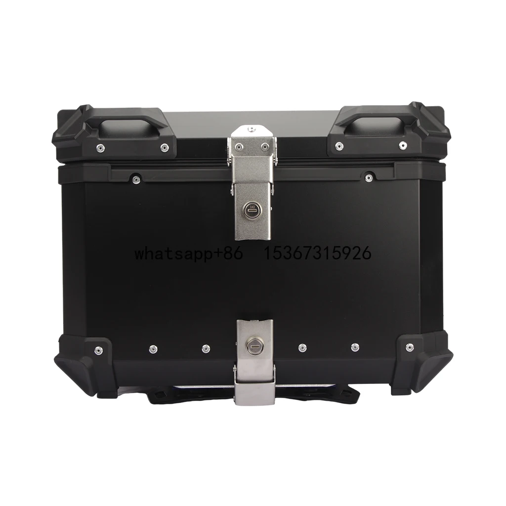 

motorcycle tail boxes 45L durable lightweight aluminum alloy top box for honda adv160 accessories