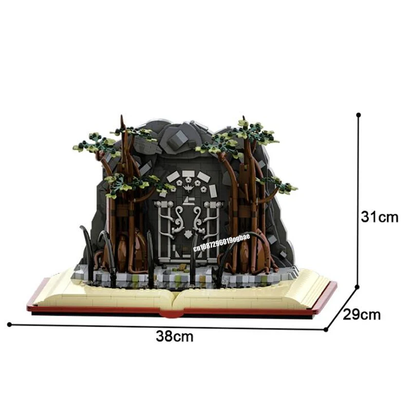 NEW 2289PCS Lording of the Rings Movie MOC figures Display Stand model DIY creative ideas Child Toy birthdayGift Building blocks