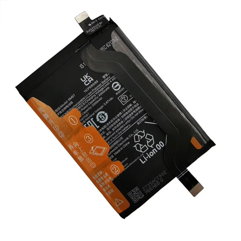 2025 Years 100% Original High Quality Battery BM57 For Xiaomi Poco X3 GT 5000mAh Phone Battery Bateria Batteries Fast Shipping