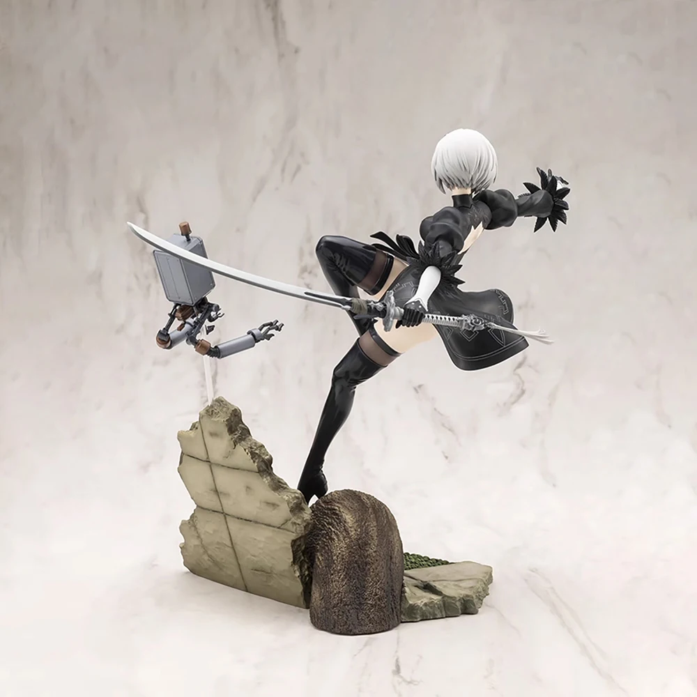 Nuovo originale Kotobukiya ARTFX J 2B (NieR:Automata Ver1.1a) Squisito da collezione 240 mm Anime Figure Model Ornament Toys