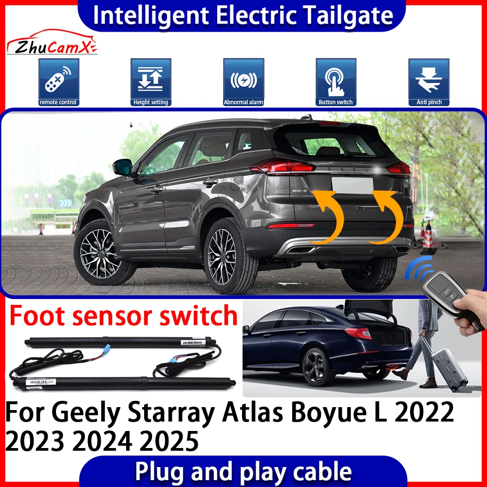 Automatic Lifting kit Trunk Intelligent Electric Tail Gate Lift Tailgate for Geely Starray Atlas Boyue L 2022 2023 2024 2025