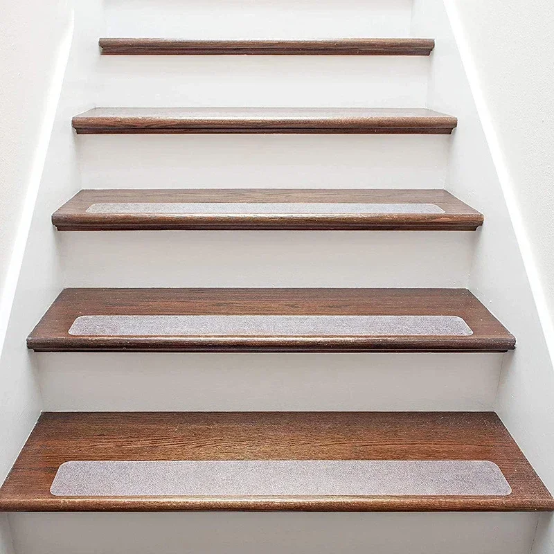 15Pcs Large Size Non Slip Stair Treads Waterproof Bathroom Anti Slip Tape Non Skid Safety Shower Stickers for Elderly & Children