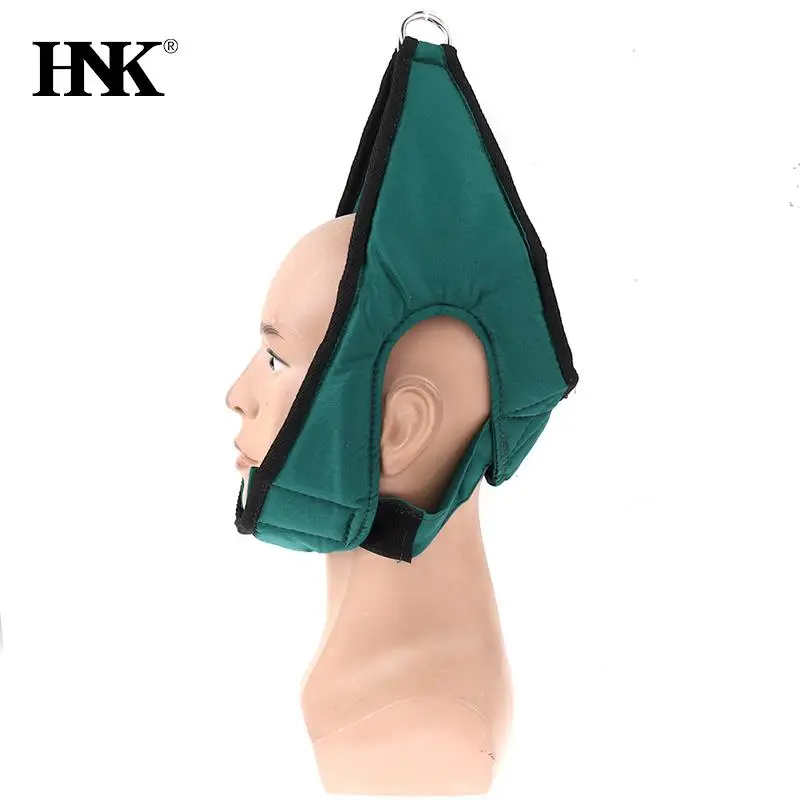 1PCS Chiropractic Neck Traction Cushion Hanging Cervical Traction Device Soft Neck Stretching Belt Pain Relief Metal Bracket