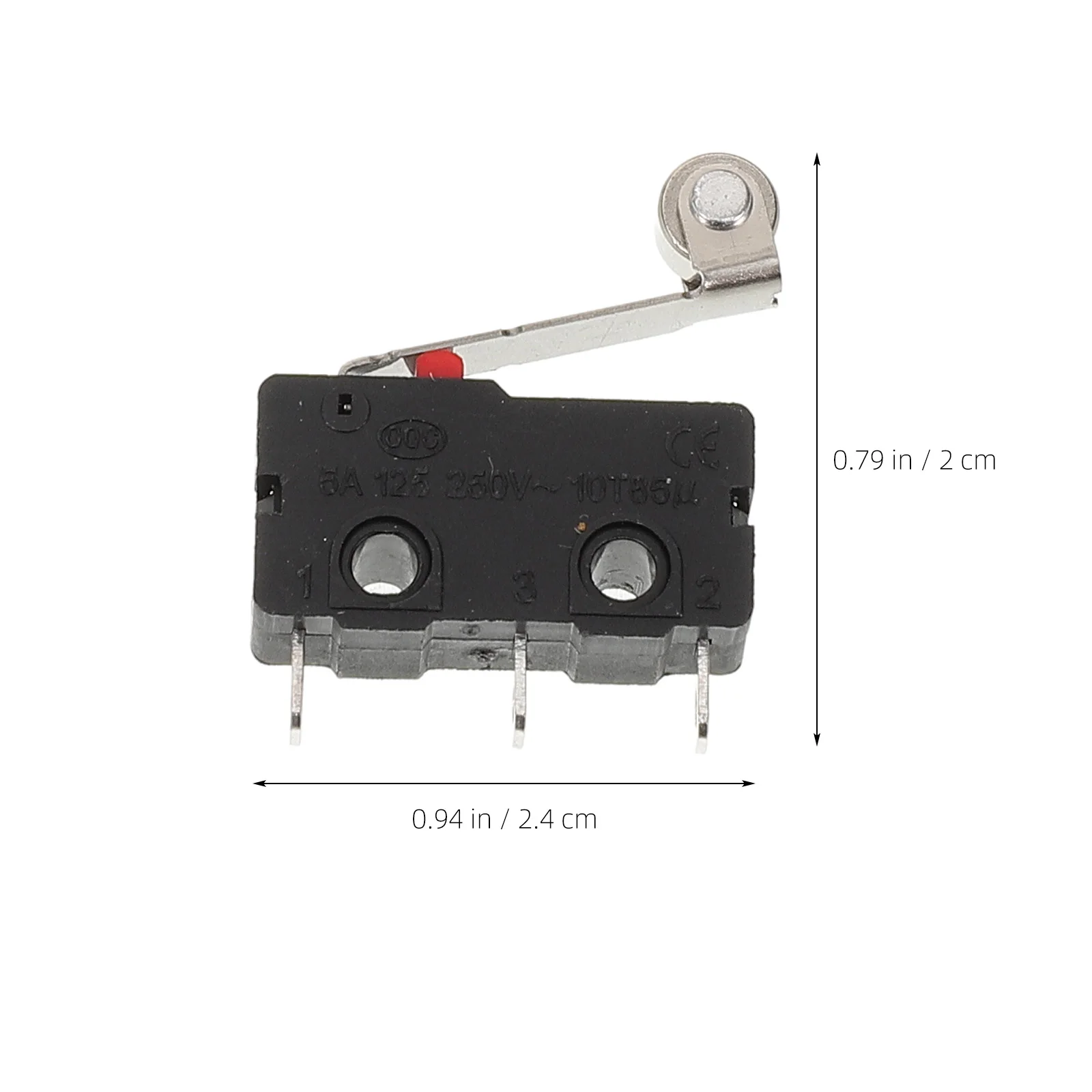 

10Pcs Limit Switch Ppa Metal Material Durable Easy Install Precise Control Appliance Door Switch Normally Open