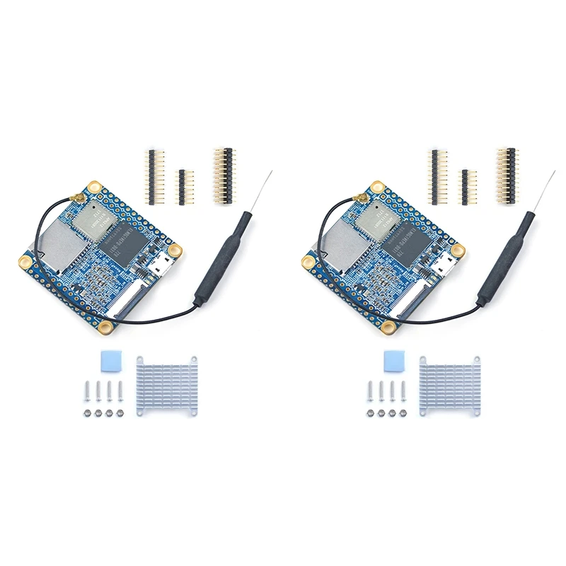 

Nanopi NEO Air Development Board+Heatsink H3 4-Core Wifi Bluetooth Run Ubuntucore Mini IOT Development Board