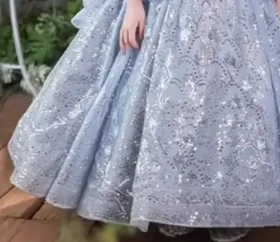 

Длинное платье, роскошное детское платье принцессы для девочек на день рождения, костюм с цветочным узором для девочек, свадебные платья, детский наряд для выступлений на фортепиано