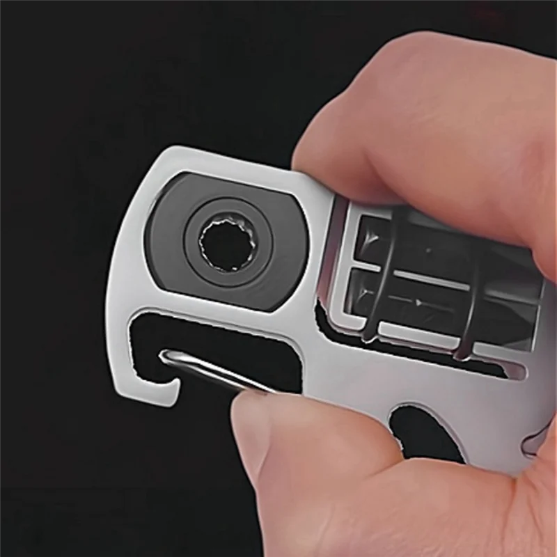 Reliable Multifunctional Ratchet Crowbar Multifunctional Tool Multipurpose Portable Crowbar Nail Remover Bottle Opener