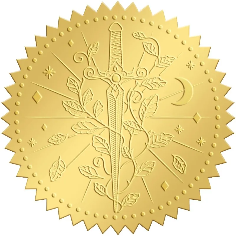 25Sheet 2 Inch Gold…