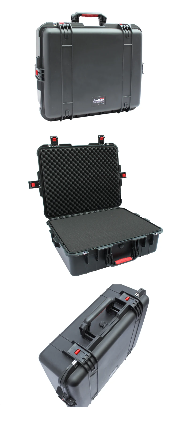 Cheap Price IP67 Waterproof Large Outdoor Rolling Case Plastic Hard Tool Case