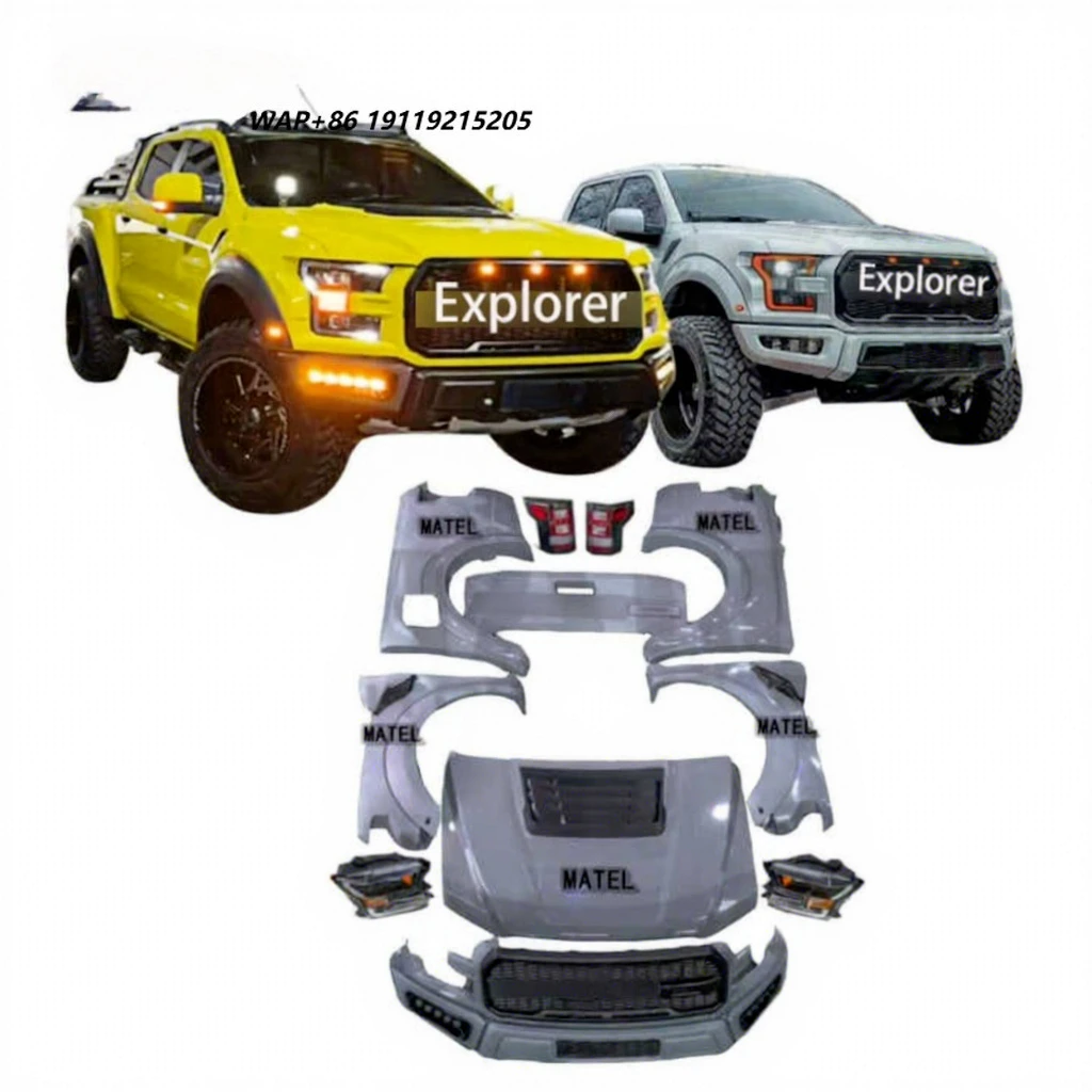 

Factory Body Kit for PX Ranger T6 T7 T8 Upgrade to F150 Raptor Thailand Facelift Body Kit for Ranger Raptor Bodykit