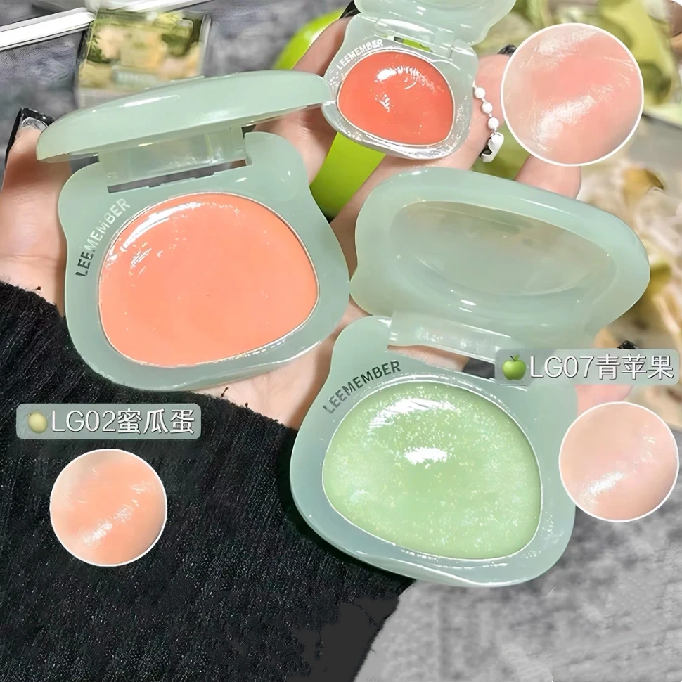 LEEMEMBER MULTI USE BLUSH CREAM 4G Makeup Blush Summer Edition Collection Cheek Natural Original  Makeup Cosmetics