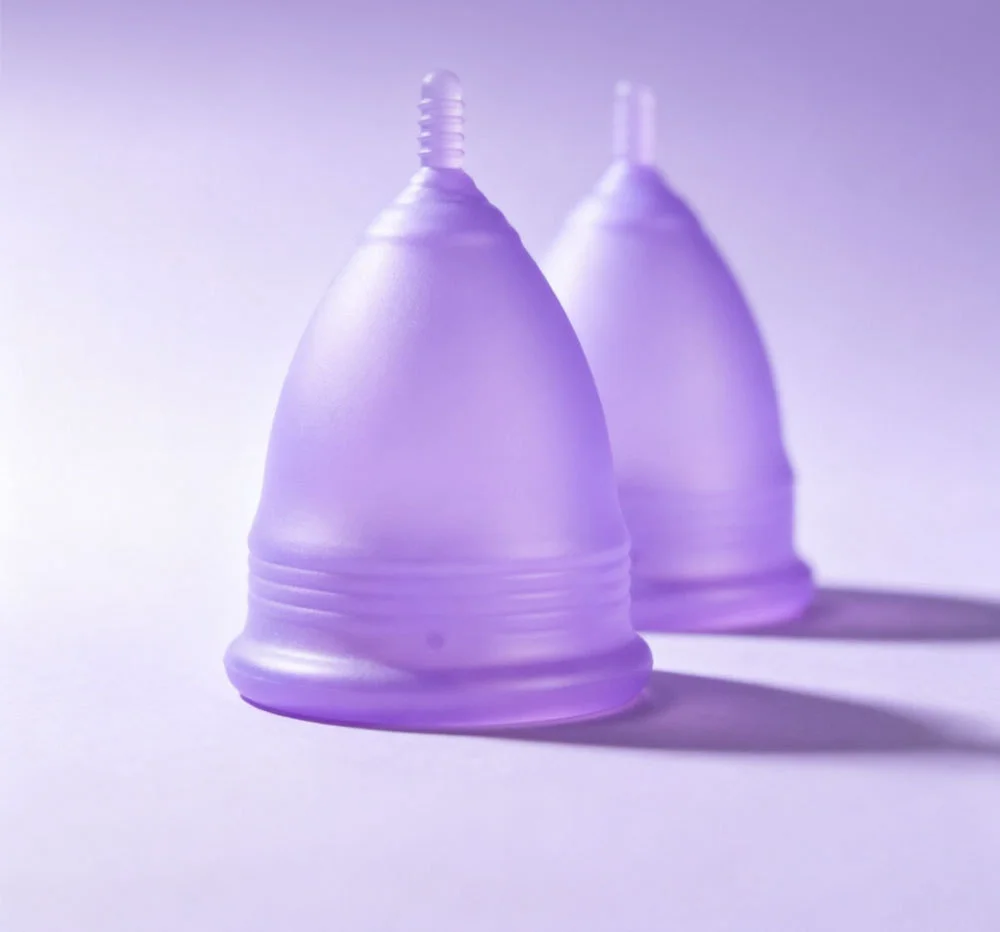Medical Grade Silicone Menstrual Cup for Women Comfortable Feminine Hygiene Period Cup Lady Collector for Period