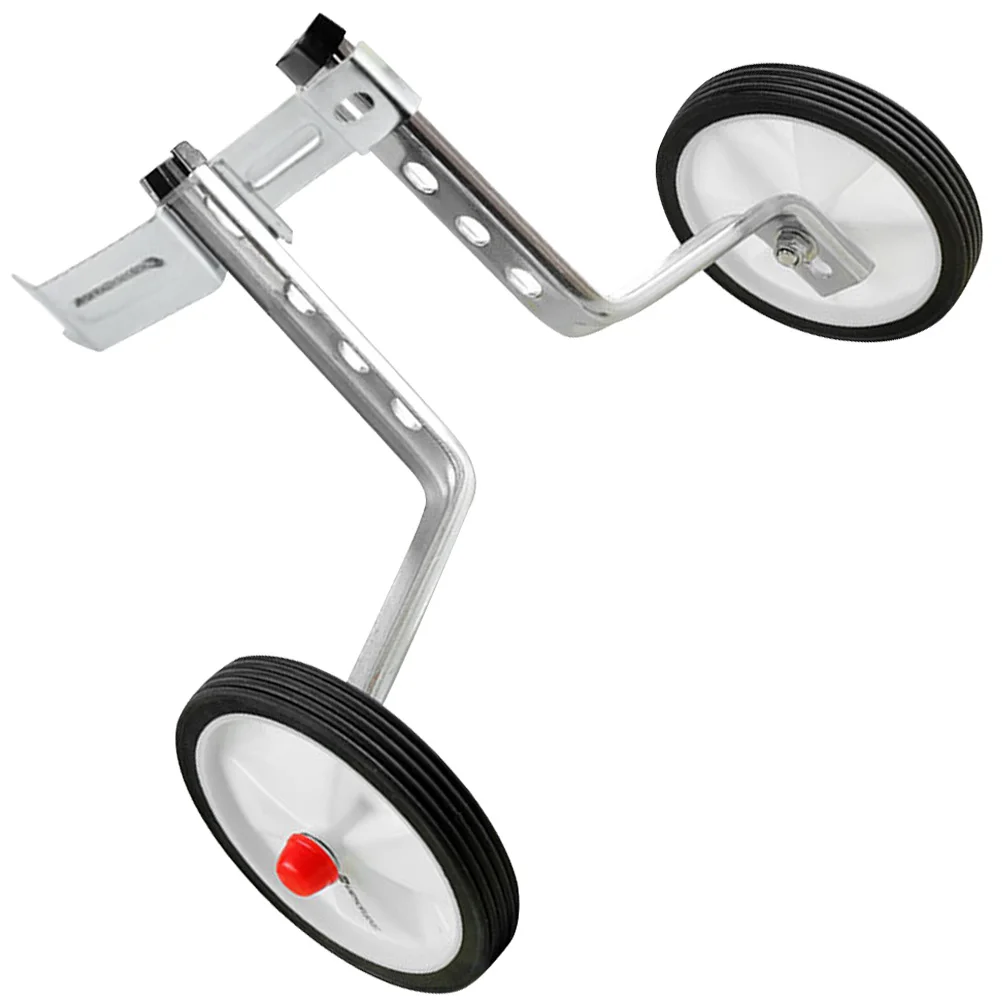 

Bike Training Wheels Replacement Steel Stabilisers Anti-Slip Wear Resistant Easy Install Silent for Children