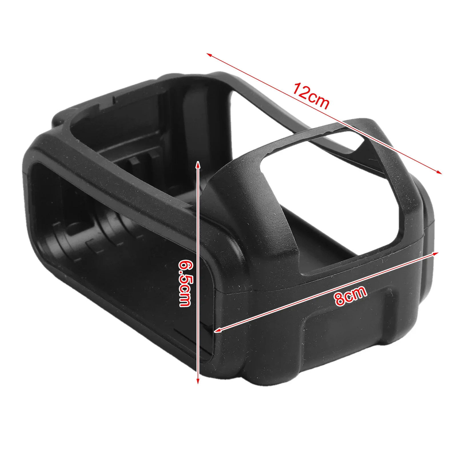 1pc Battery Frame Case Holder Rack Black Silicone Protect Cover For 20V 4.0,5.0 Battery Cover Devices Fireproofing Shell Protect