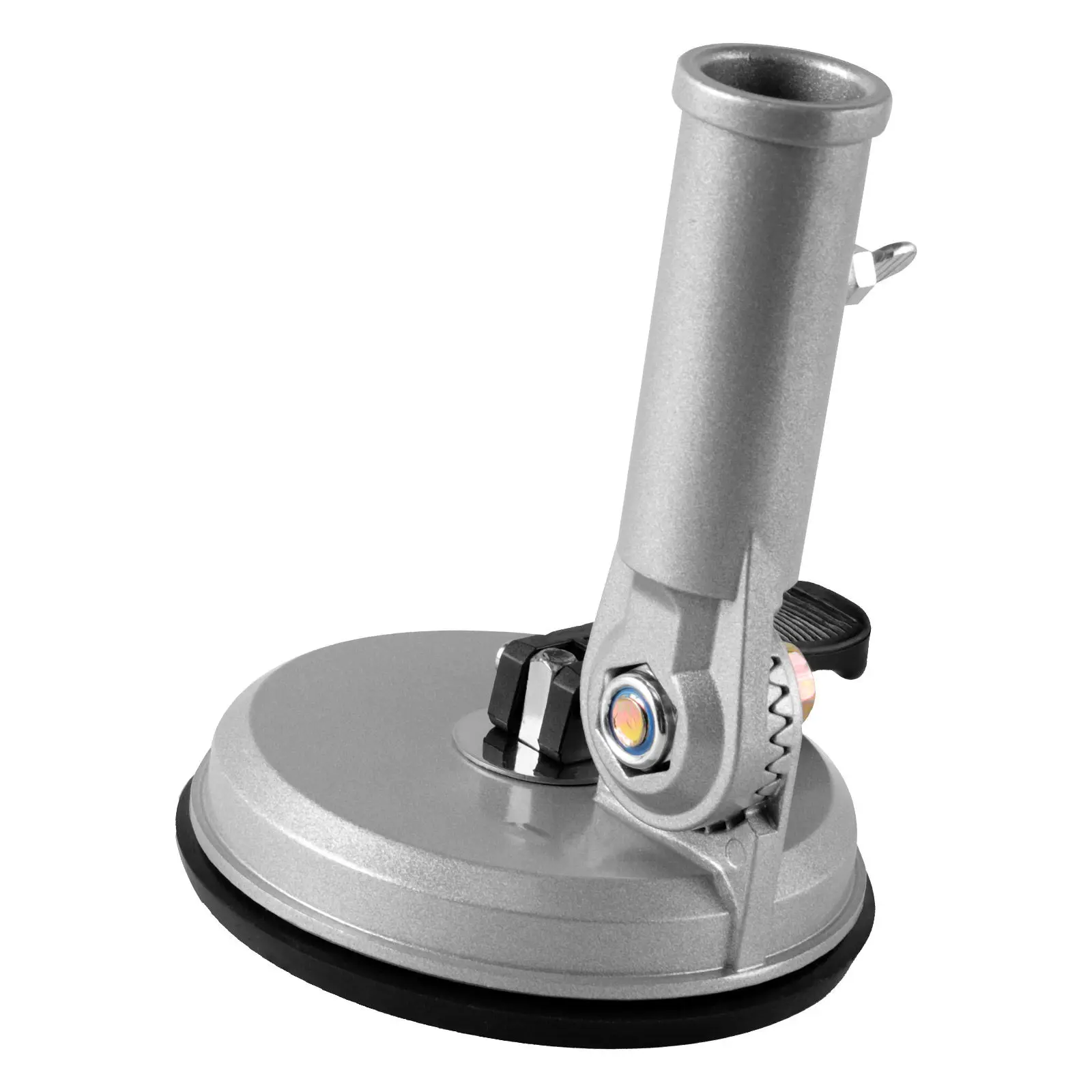 Aluminum Suction Cup Flag Pole Holder Car Mount Small Stable Flag Pole Base Vehicle Motorcycle Flagpole Support - view 4