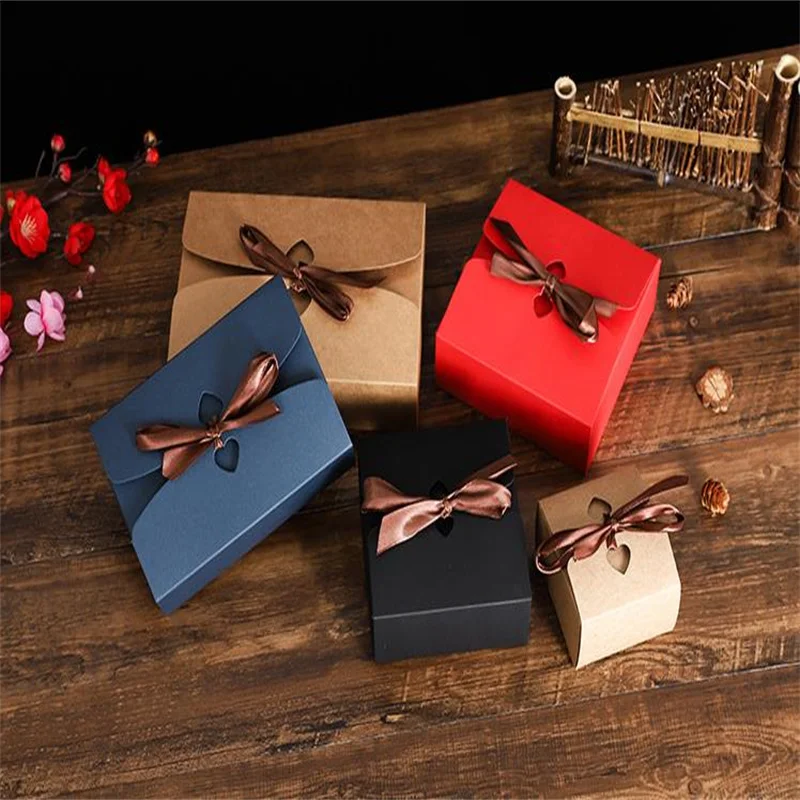 

Kraft Paper Candy Box, Wedding, Birthday Party, Christmas, Valentine's Day Gift Decorations, High Quality