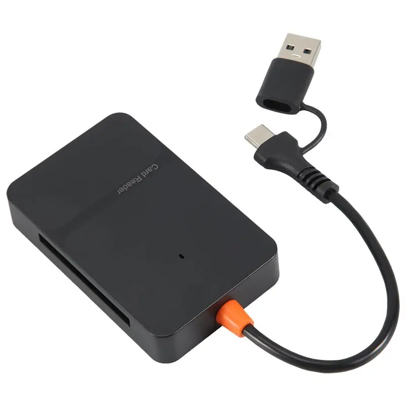 A53M-USB 3.0 Card Reader SD Micro-SD TF CF MS Compact Adapter For Laptop PC Multi Card Reader 8 In 1 Card Reader