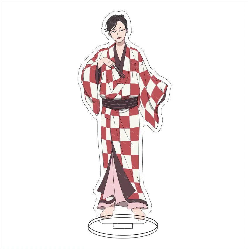 Soporte acrílico con tema de Shabake de Anime japonés, figura de exhibición, abalorio de Cosplay, modelo de escritorio de dibujos animados, decoración de placa, regalo de Navidad para hombres y mujeres