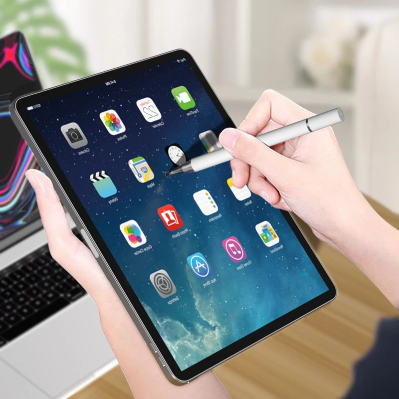 1Pc 3 in 1 Universal  Stylus Pen for Smart Phone Tablet Thick Thin Drawing Capacitive Pencil Android Mobile Screen Touch Pen