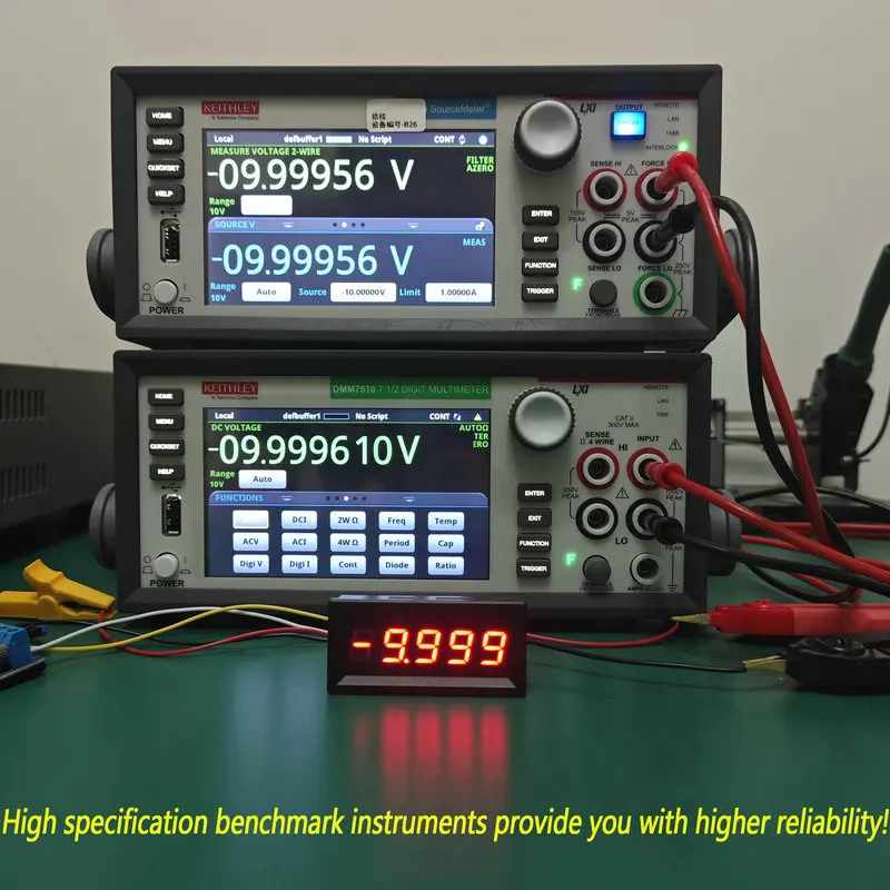 BY539V GUCN 5-bitowy mikroamper precyzyjny amperomierz cyfrowy ±0,1mV-10,0000V(10V)/100.000V/30,0000V/1,00000V Komunikacja RS485