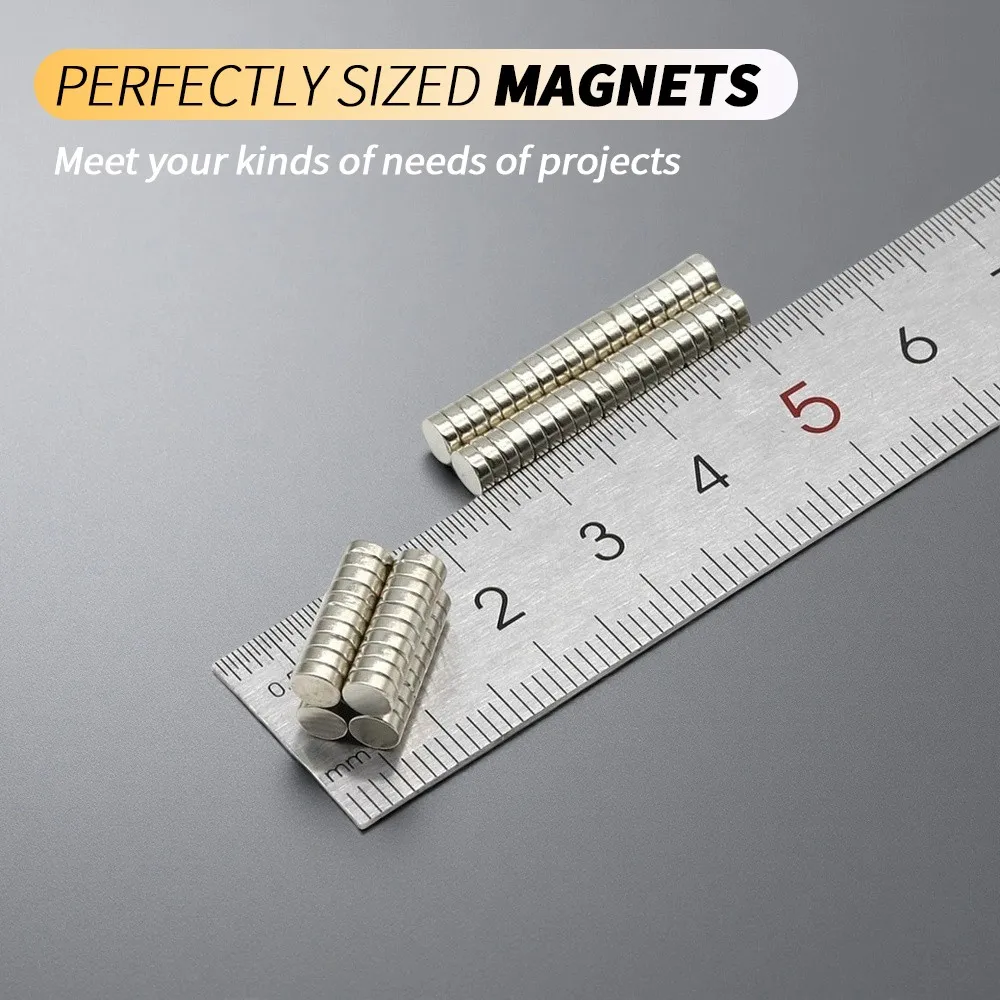 5X5MM imans Round Refrigerator magnets for Office Whiteboard Suitable Tools Home Workplace, Etc 4*1.5