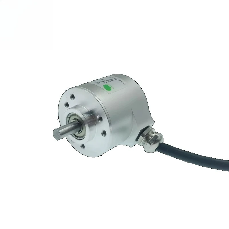GSS06-OC-RAG600Z1-2M 600 Pulses Synchronous Flange Incremental Rotary Encoder Outer Diameter 38mm Solid Shaft 6mm 5-24VDC