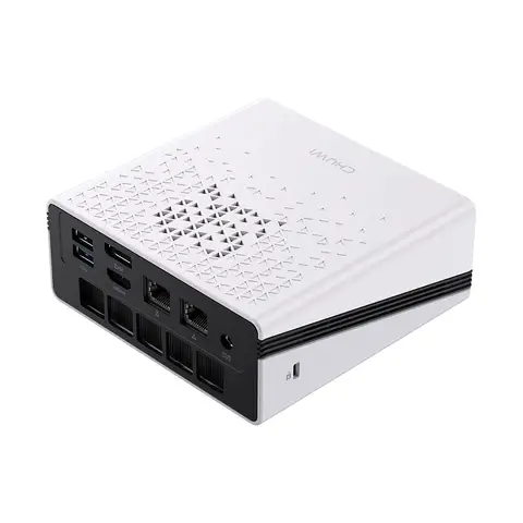 Mini PC CHUWI UBox AMD Ryzen 5 6600H 16 GB DDR5 512 GB SSD Windows 11 Pro 4K 144 Hz Decoración WiFi 6 Bluetooth 5.2 Extensión M.2 1T*2 650 g 128*130.5*57 (alto) mm