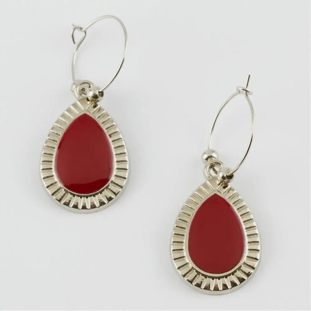 Oval Figured Cabochons Ring Earrings