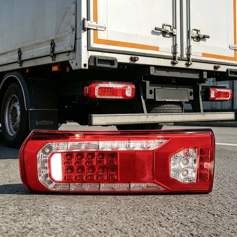 

Светодиодный задний фонарь в сборе для грузовиков Mercedes-Benz New Actros MP4 MP5, 24В, задний стоп-сигнал, фонарь заднего хода, указатель поворота, левый/правый, замена