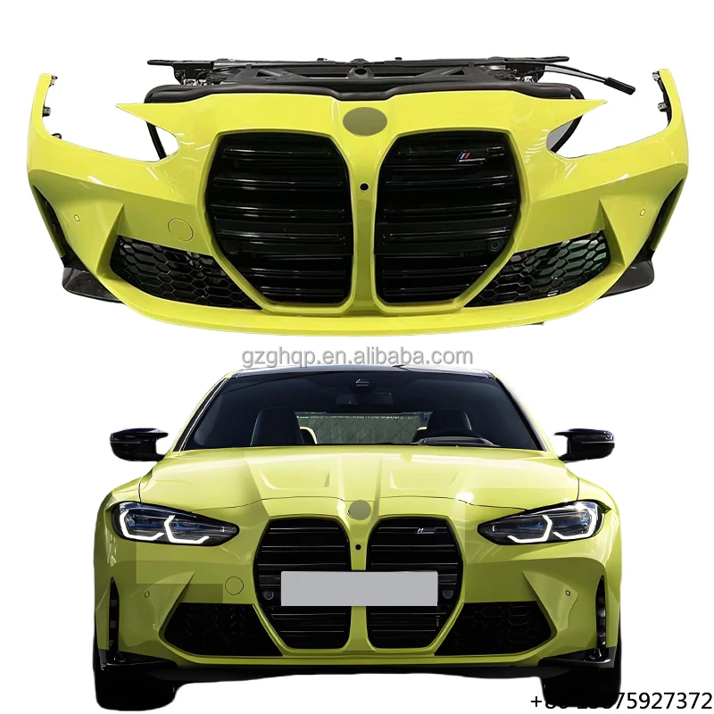 

Лидер продаж: Оригинальный передний бампер в сборе (обвес) для BMW M3 M4 G80 G82, 2020-2023 гг.