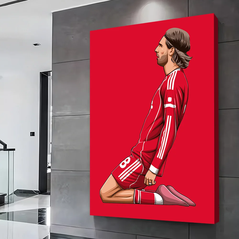 Dominik Szoboszlai Poster Customizable Printed Canvas Painting Wall Art Gift for Wand Deko Luxury Decoration Room Ornaments Arts