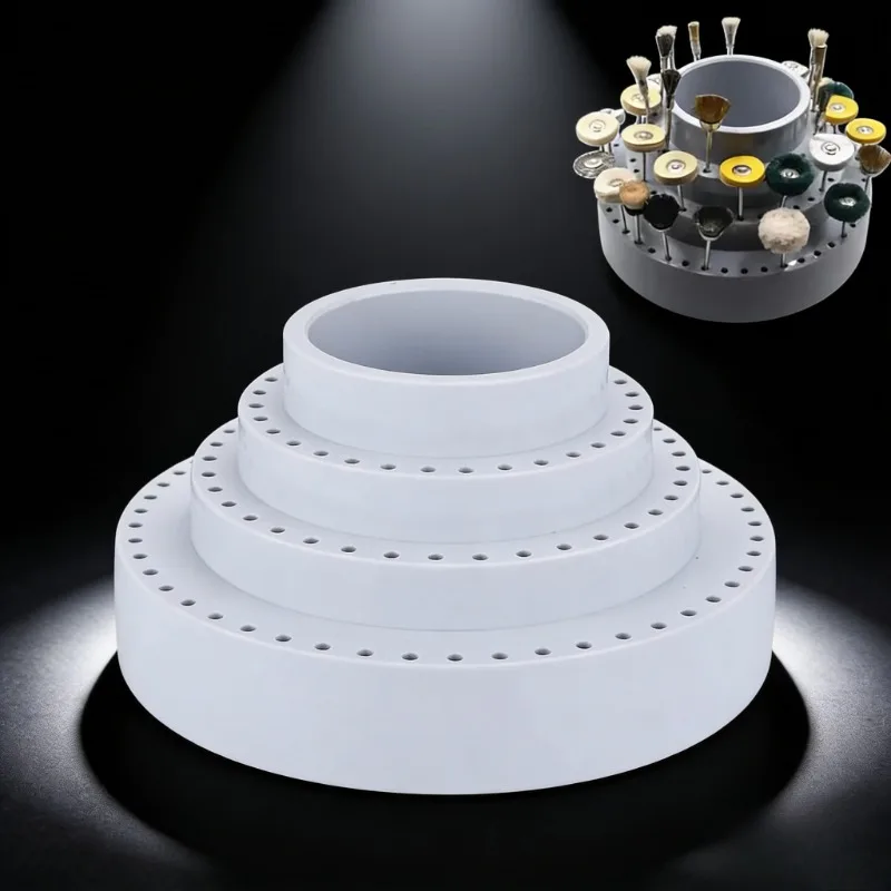 

Органайзер-подставка для хранения буровых долот с несколькими отсеками - для инструментов для шлифовки, изготовления ювелирных изделий, профессиональных ювелирных инструментов