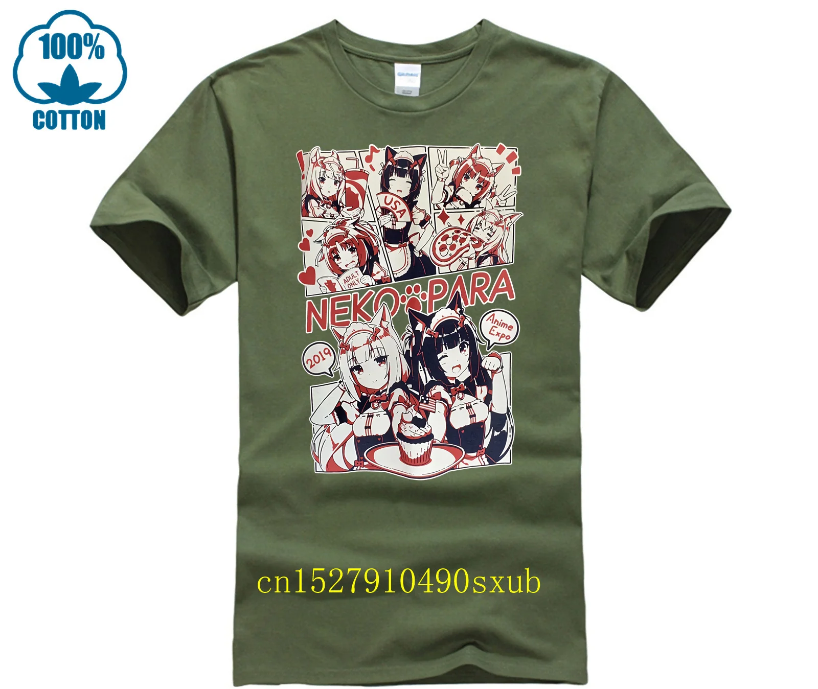 Anime Expo Nekopara T shirt Kadokawa Anime