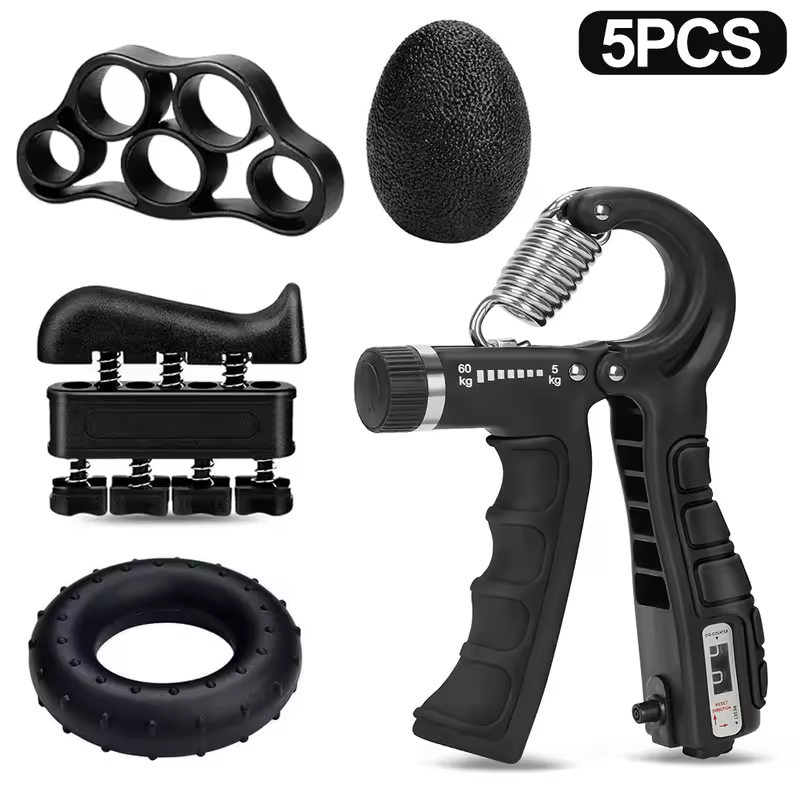 5-60Kg Adjustable Heavy Hand Gripper Fitness Hand Exerciser Grip Wrist Training Finger Gripper Hand Strengthener for Patient - Image 11