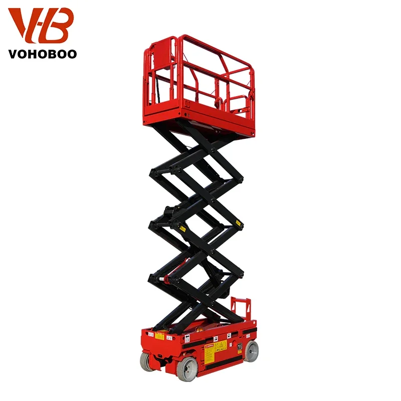 China Manufacturer Mobile Scissor Lift Self Propelled Scissor Lift Various Aerial Work PlatformsScissor Lift