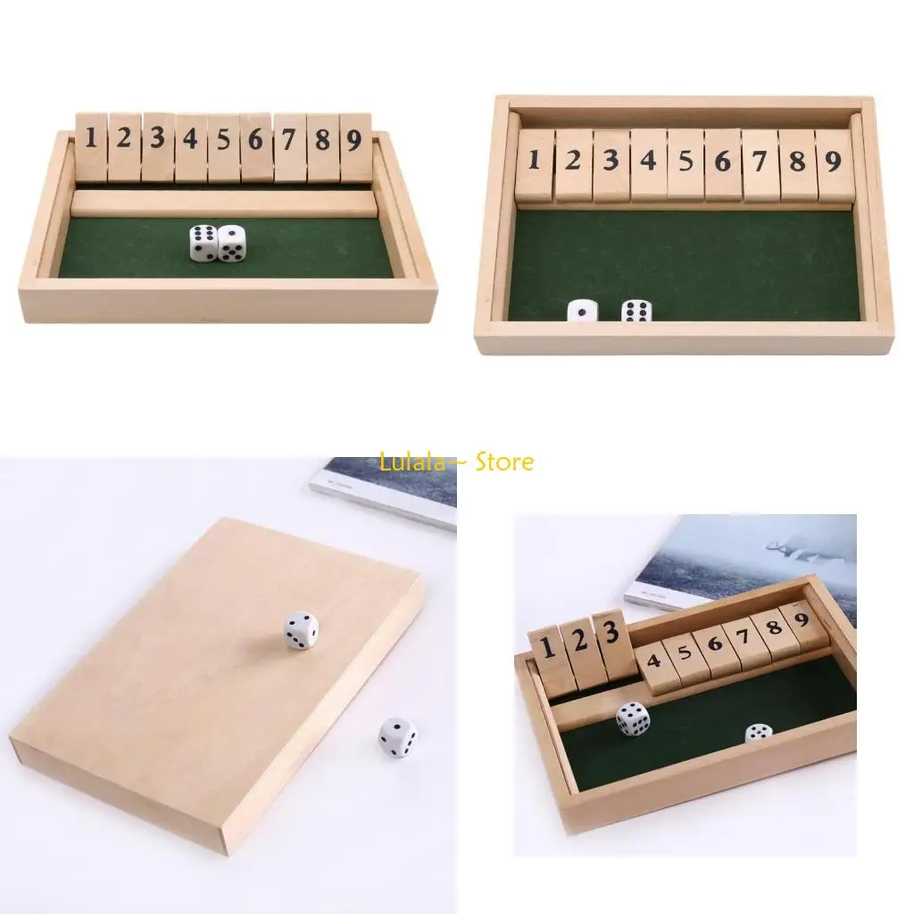 Juego Y4QA Cierra juego barra box para W/ 9 Number Mucils 2 Children Math a