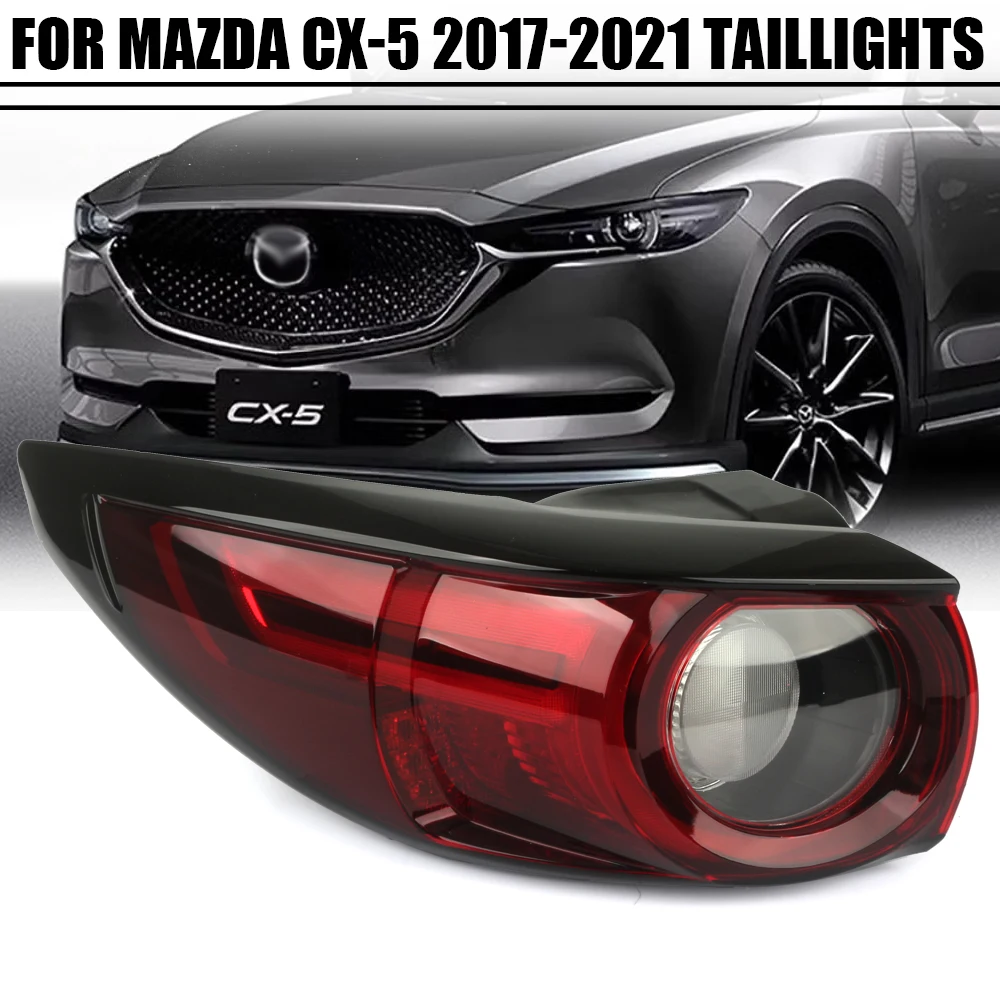 Left/Right Side Tail Lamp For Mazda CX5 2017 2018 2019 2020 2021 Rear Tail Light Brake Lamp with