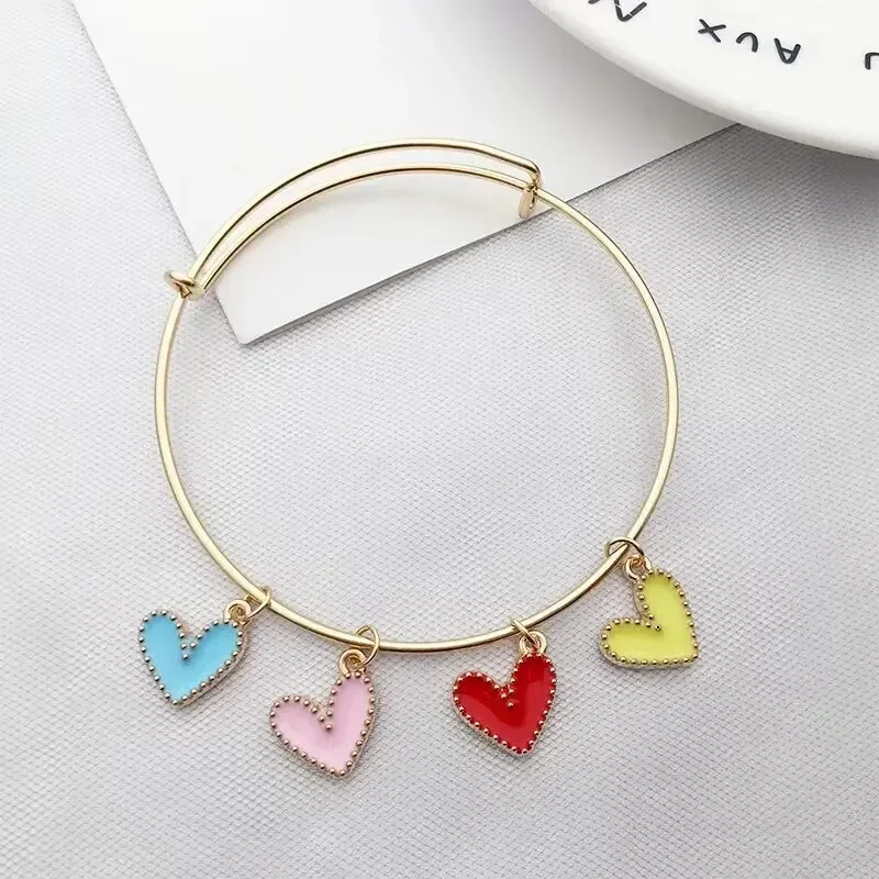 30/50pcs Of Random Dripping Oil Pearlescent Conch Shell Starfish Diy Jewelry Accessories Bracelet Earrings Pendant Alloy image 5
