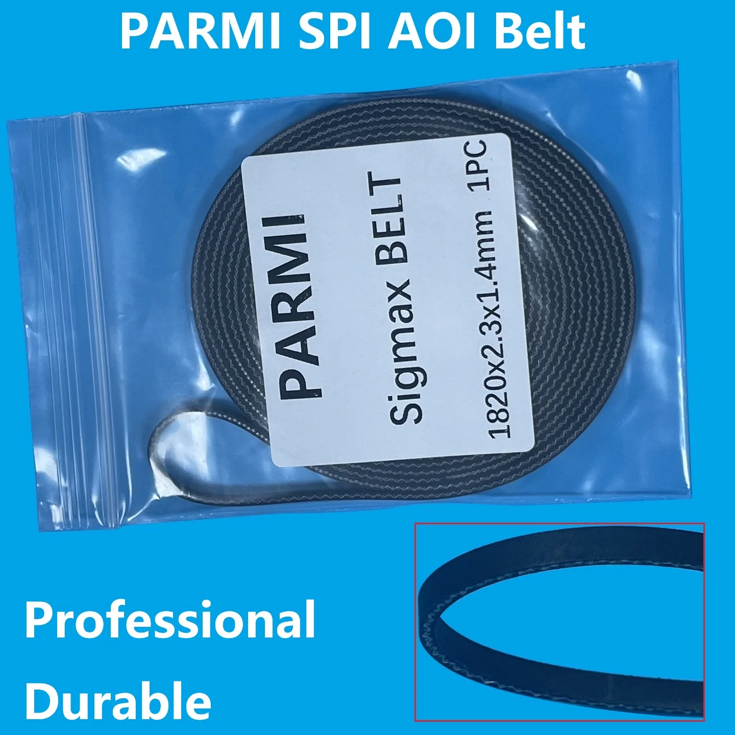 Conveyor belt for PARMI Sigmax-D 2D 3D SPI AOI machine flat table belts SMD SMT spare parts