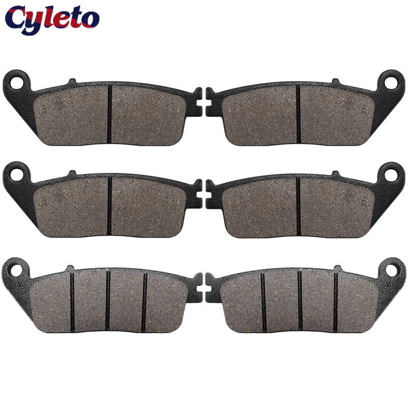 Motorcycle Parts Front or Rear Brake Pads for Honda GL1500 Valkyrie Goldwing F6C ST1100 Pan European CBR1000F CBR750F VFR750F